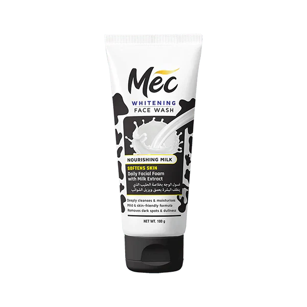 Mec Whitening Nourishing Milk Face Wash - 100ml Meclay