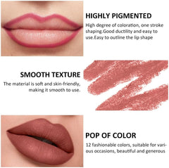 Eveline Beauty Jumbo Lip Pencils Eveline