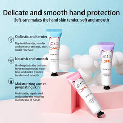 Loufmiss 5Pcs Cute Cat Hand Cream Set Loufmiss