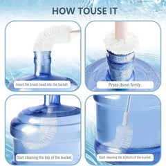 Long Bottle Cleaning Brush, 20 Inches Bottle Cleaner Brush, Nylon Cosmia.pk