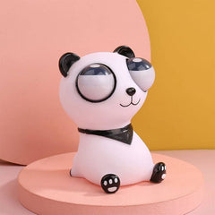 Panda Pop Out Eyes Squeeze Toy Soft Stress Relief Fidget Toy Cosmia.pk