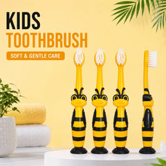 Make brushing fun for kids Cute bee design toothbrush with protective Cosmia.pk