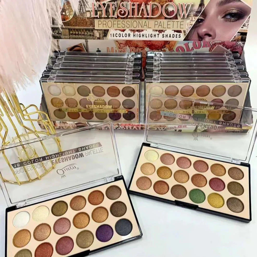 18 Color Queen EyeShadow Palette Queen