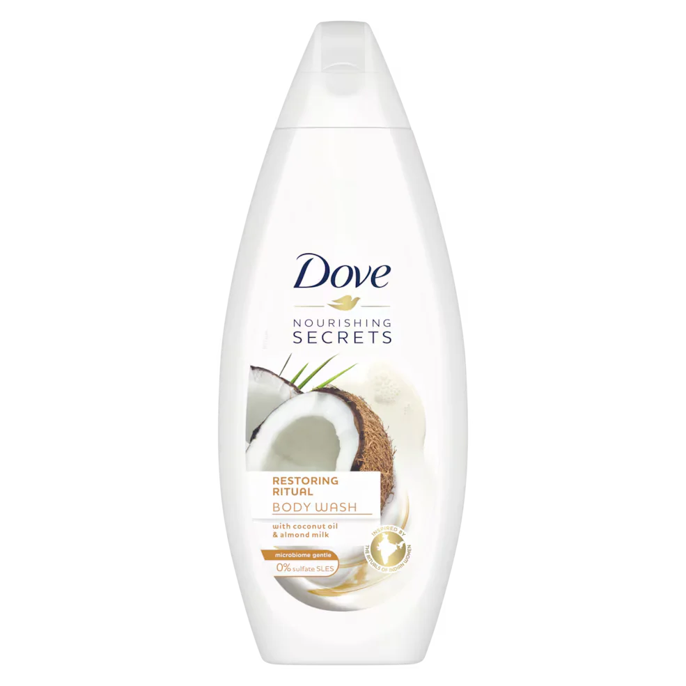 Dove Restoring Ritual Body Wash - Coconut Oil and Almond Milk 250ml Dove