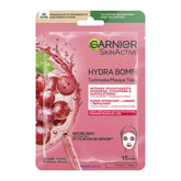 Garnier Facial Mask Hyaluronic Acid & Grape Seed Extract, Hydra Bomb - 28g Garnier