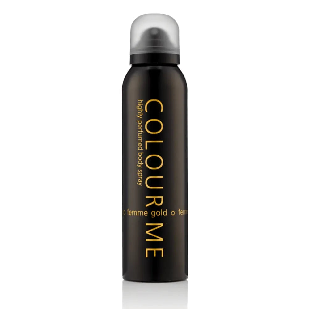 Colour Me Deodorant Spray Femme Gold - 150ml Colour Me