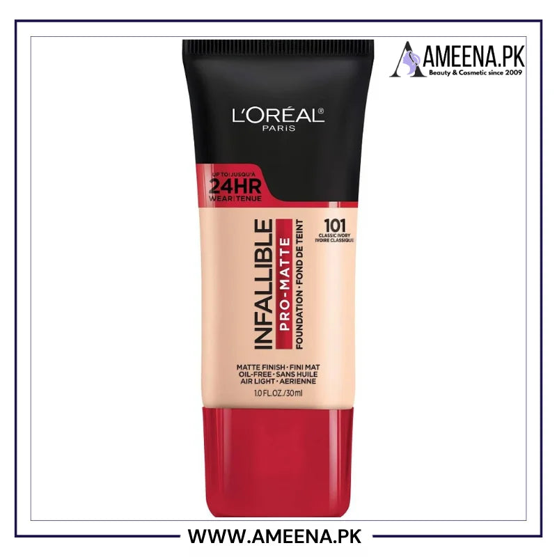 L'Oreal Paris Infallible Pro-Matte Liquid Longwear Foundation Loreal Paris