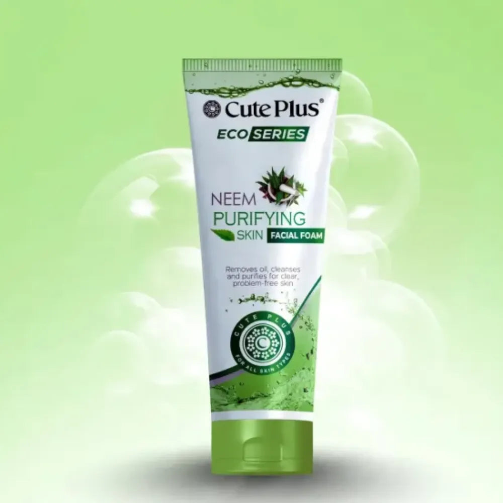 Cute Plus Eco Series Neem Purifying Facial Foam - 100ml Cute Plus