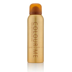 Colour Me Body Spray Gold Femme Gold - 150ml Colour Me