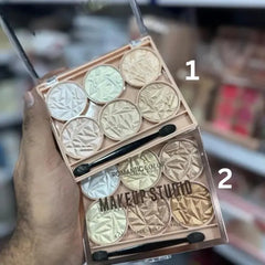6 Color Romantic Color Highlighter Palette Romantic Color