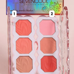 Seven Cool Strawberry Powder Blush Seven Cool