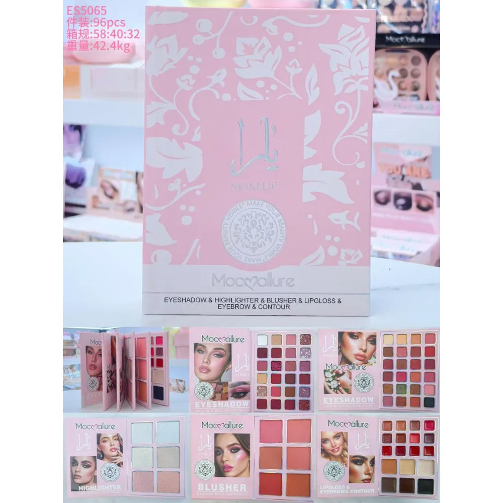 Mocallure Yara 5 In 1 Makeup Book Palette Mocallure