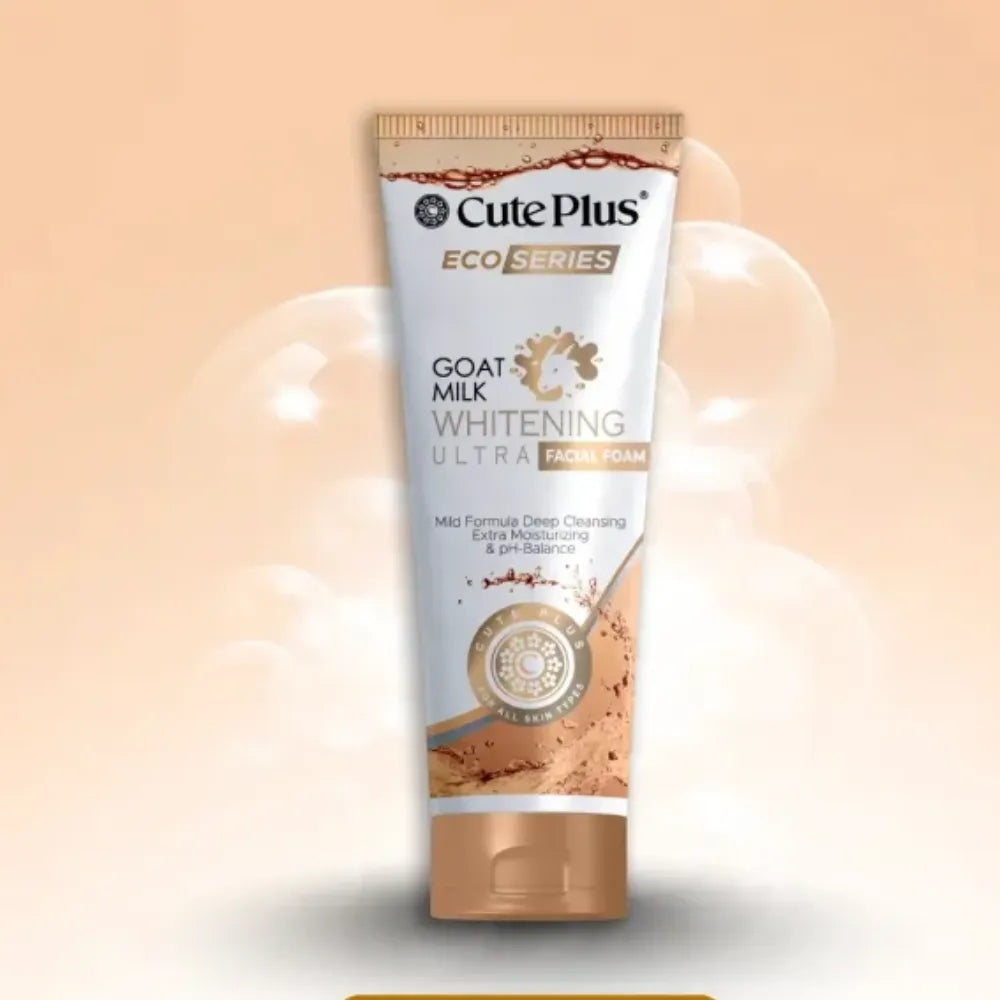 Cute Plus Eco Series Goat Milk Facial Foam - 100ml Cute Plus