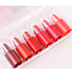 Fflomror 36H Long Lasting Mini Lipsticks - Pack Of 6 Fflomror