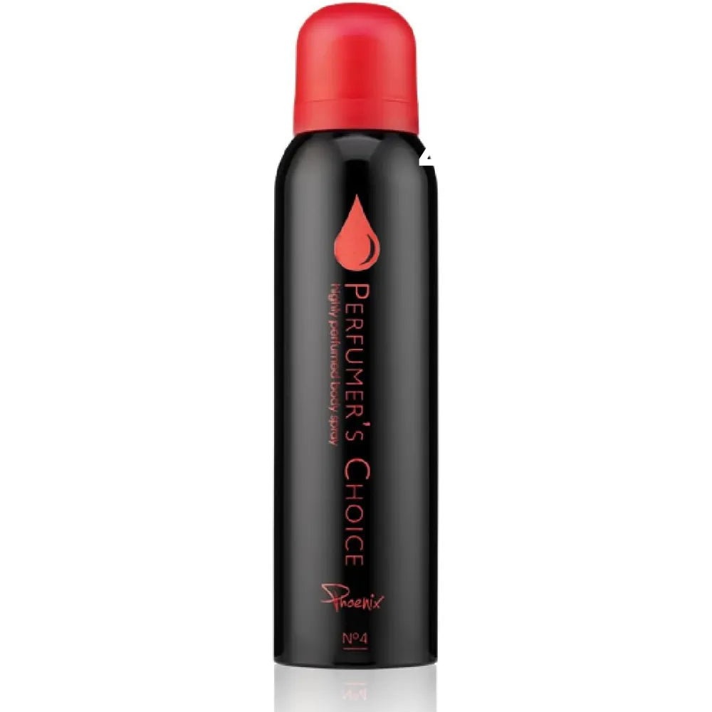 Perfumer's Choice No4 Phoenix Body Spray - Fragrance for Men - 150ml Perfumer's Choice