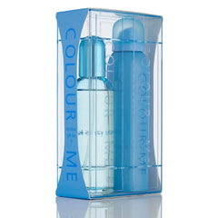Milton Lloyd Colour Me Sky BlueSet For Women, Eau De Parfum, 100ml + Milton Lloyd