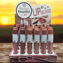 fflomror Beautiful Velvet Nude Lip Gloss Fflomror