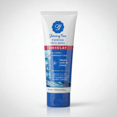 Glowing face 3 in 1 Clay foaming face wash - 100ml Glowing Face