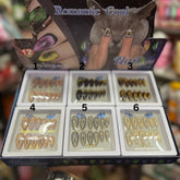 Romantic Cool Cat's Eye Press On Gel Nails - 12 Pcs ( Each ) Romantic Cool