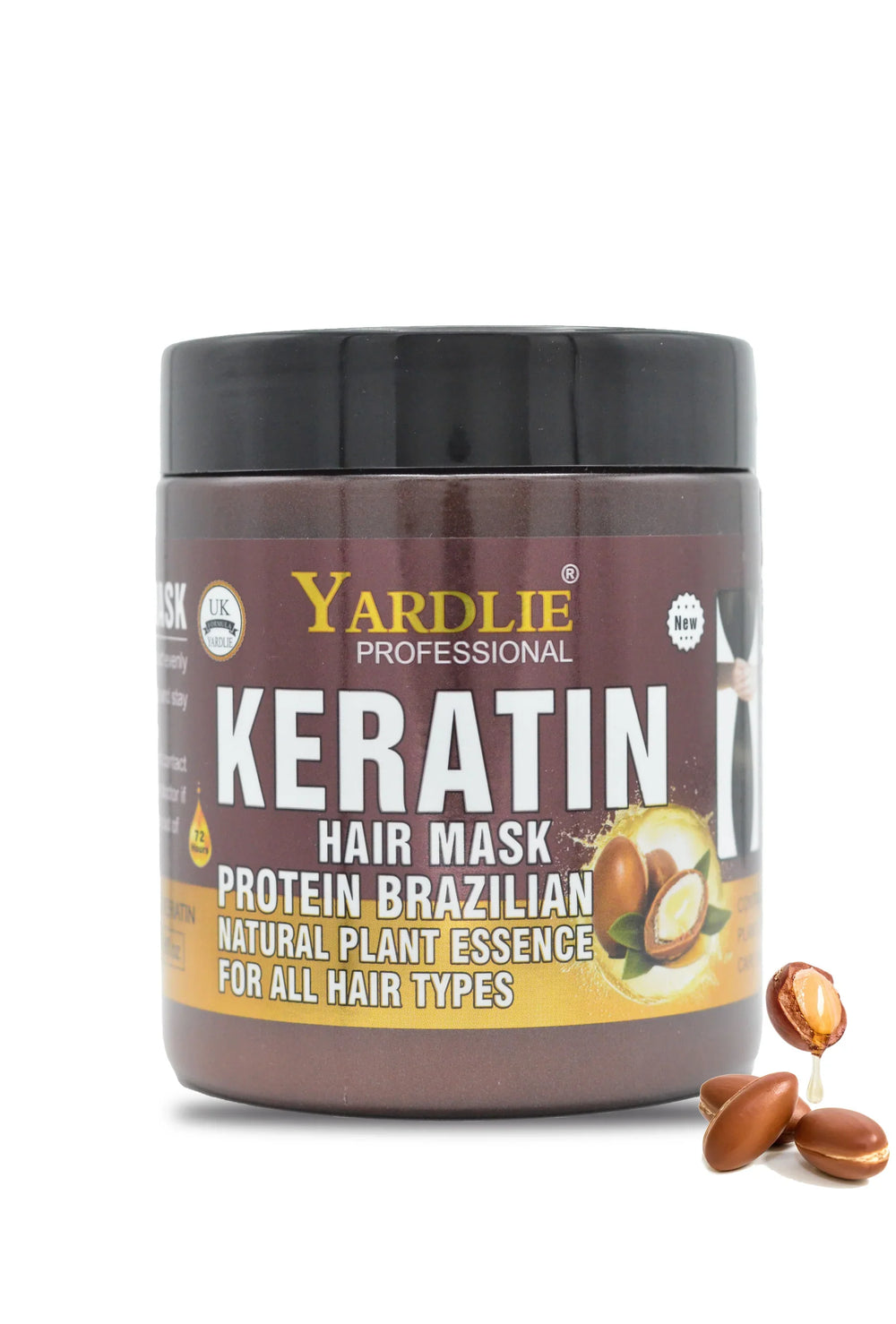 Yardlie Professional Almond Keratin Hair Mask - 500ml For All Hair Yardlie