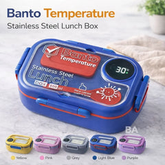 Banto Temperature Sensor Stainless Steel Lunch Box Cosmia.pk