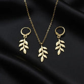 Leaf Chain Locket Cosmia.pk