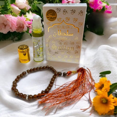 Sultan Attar With Tasbeeh Alcohol-Free Fragrance - 6ml Cosmia
