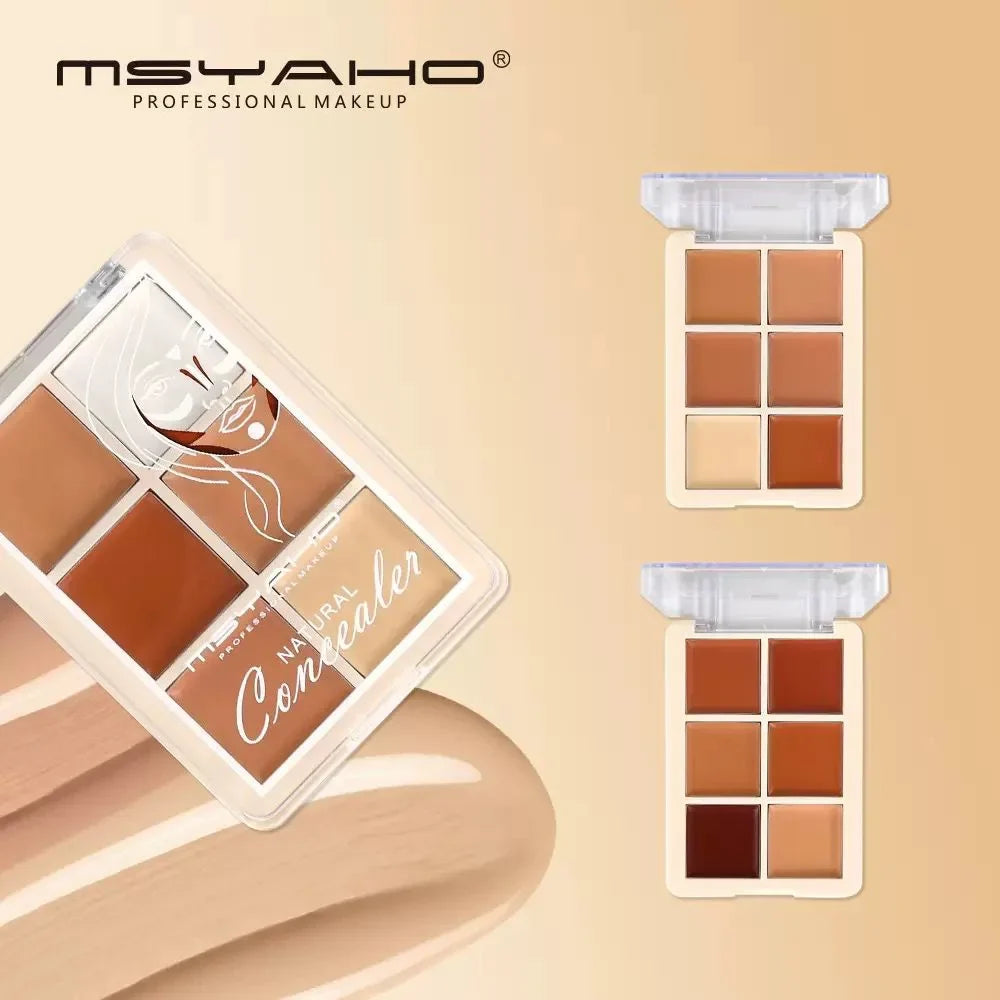 MSYAHO 6 Colors Concealer Palette MSYAHO