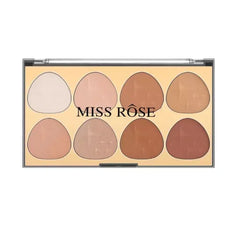 Miss Rose New 8 Colors Contour Palette Miss Rose