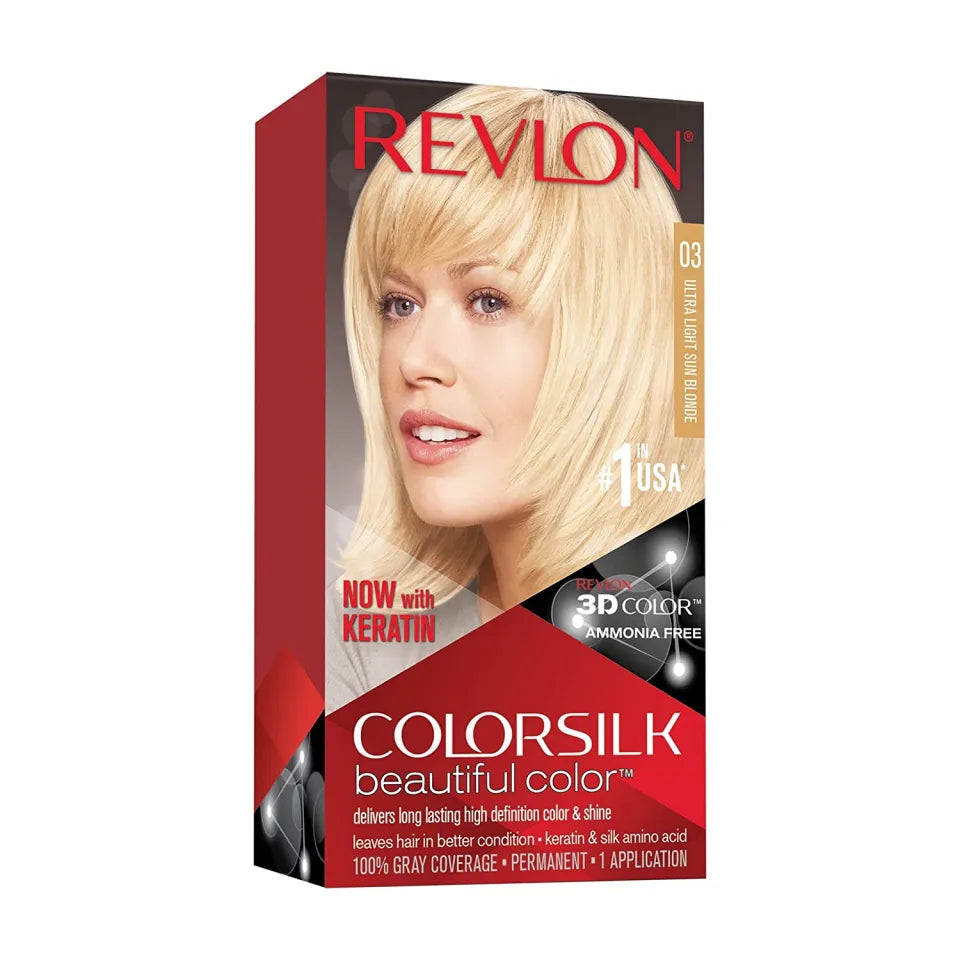 REVLON (Italy) 3 Ultra Light Sun Blonde 3D Hair Color Revlon