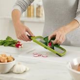 Multi Grip Kitchen Mandolin Adjustable Vegetable and Onion Cutter Cosmia.pk