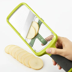 Multi Grip Kitchen Mandolin Adjustable Vegetable and Onion Cutter Cosmia.pk