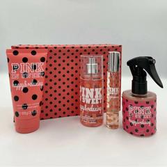 Pink In Sweet Happy & Relaxing Fragrance and Body Care Gift Set Pink In Sweet