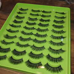 100% HandMade Lashes 20 Pairs Cosmia.pk