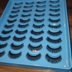 20 Pairs Handmade Lashes Cosmia.pk