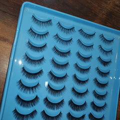 20 Pairs Handmade Lashes Cosmia.pk