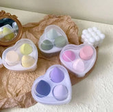 Romantic Charm Beauty Blender Makeup Sponge Set - 3 Pcs Cosmia.pk