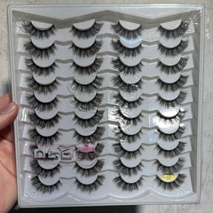 Anjeer 20 pairs Fake eyelashes Anjeer