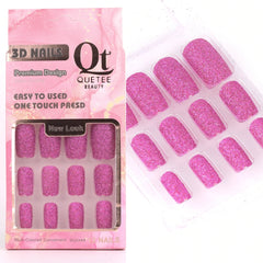 Quetee Beauty 3D Nails Premium Design Twenty One Quetee