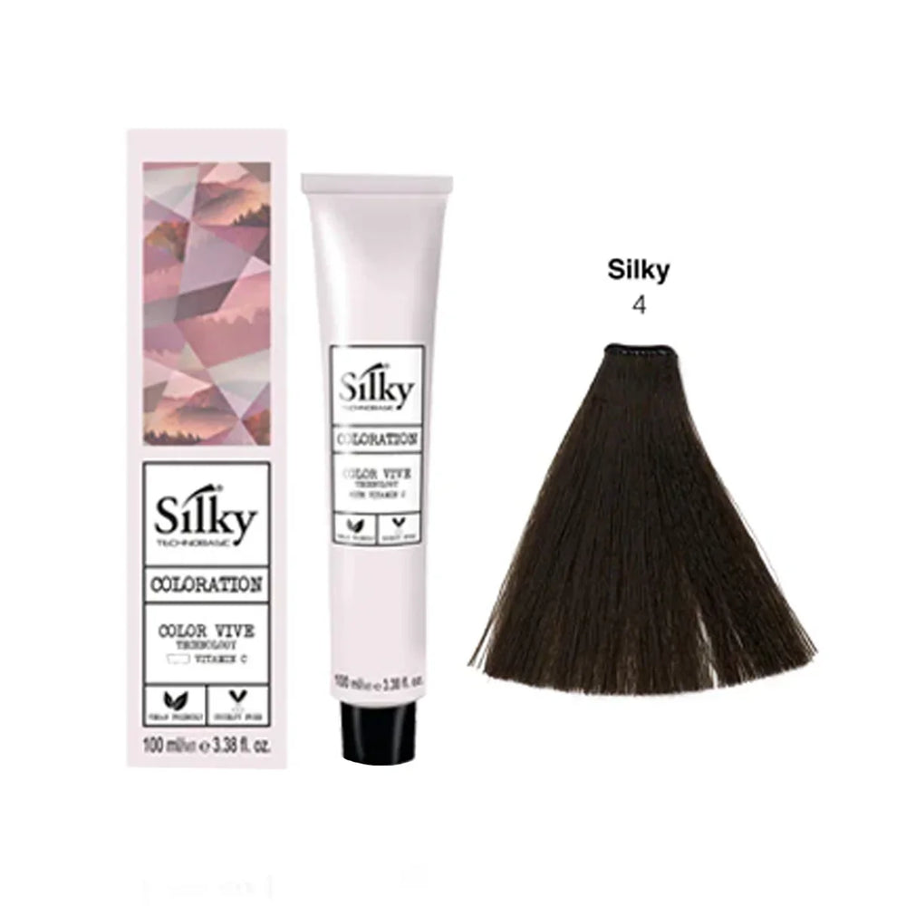 Silky 4 Hair Color - 100ml Silky