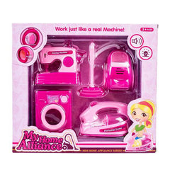 Battery Operated Kids Home Appliance Set - 4 Pieces Cosmia.pk
