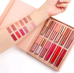 Handaiyan Matte Liquid Lipstick - 12 Pcs Set Handaiyan