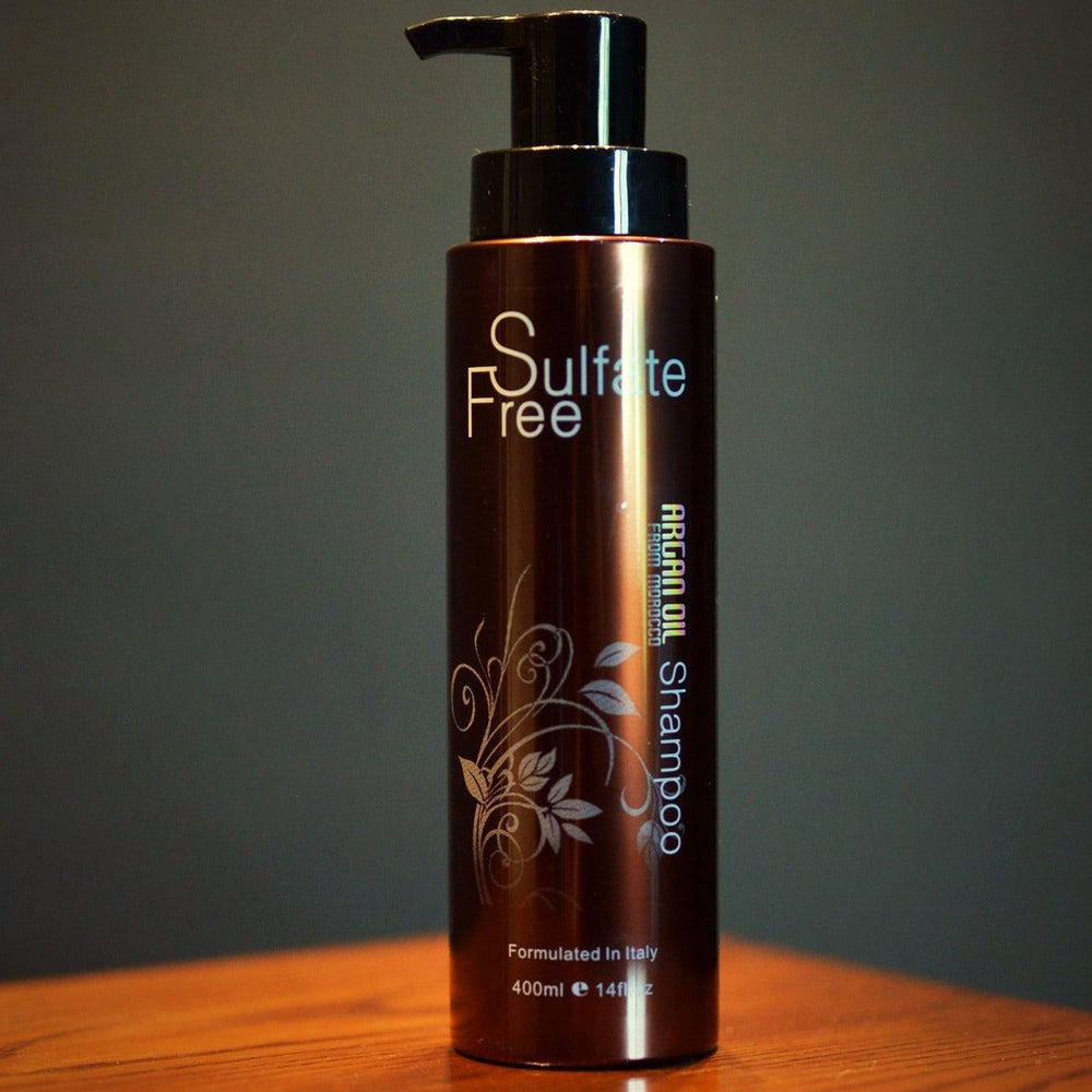Sulfate free Argan Oil Shampoo formulated by italy - 400ml Argan Oil