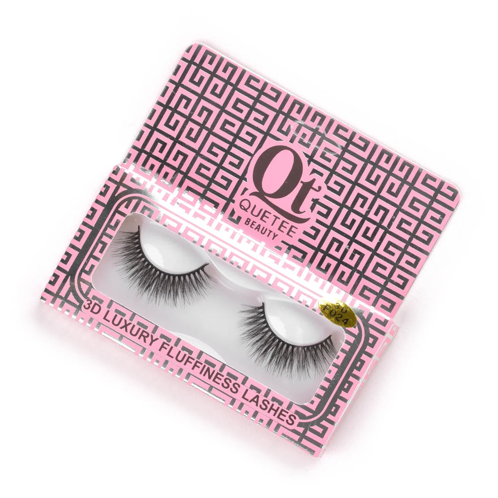 Quetee Beauty 3D Eye Lashes Twenty-four Quetee