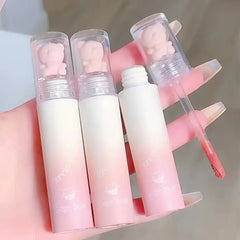 Gege Bear - Cartoon Matte Lip Gloss - 6 Pcs Set Gege Bear