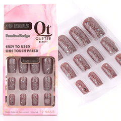 Quetee Beauty 3D Nails Premium Design Twenty Four Quetee