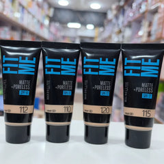Fitme Foundation Tube Matte + Poreless SPF17 40ml Maybelline