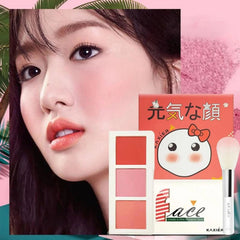 Matte Blusher Duo: Natural & Pearl Shades Kaxier