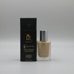 Kashees High Coverage Foundation Long Wear Waterproof - 15ml Kashee's