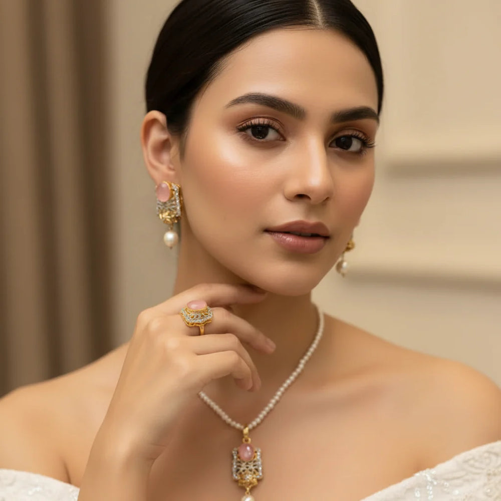 Turkish Locked Jewelry Set for Women Cosmia